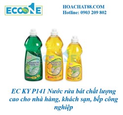 EC KY P141 Nước rửa bát chất lượng cao cho nhà hàng, khách sạn, bếp công nghiệp